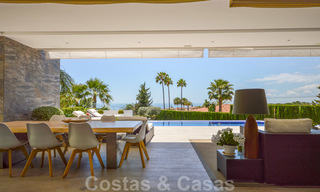 Modern luxury villa with panoramic sea views for sale in the prestigious Golden Mile of Marbella 20996 