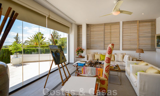 Modern luxury villa with panoramic sea views for sale in the prestigious Golden Mile of Marbella 21000 