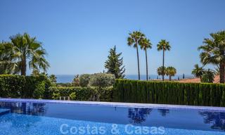 Modern luxury villa with panoramic sea views for sale in the prestigious Golden Mile of Marbella 21003 