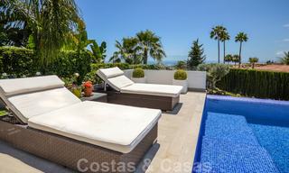 Modern luxury villa with panoramic sea views for sale in the prestigious Golden Mile of Marbella 21011 