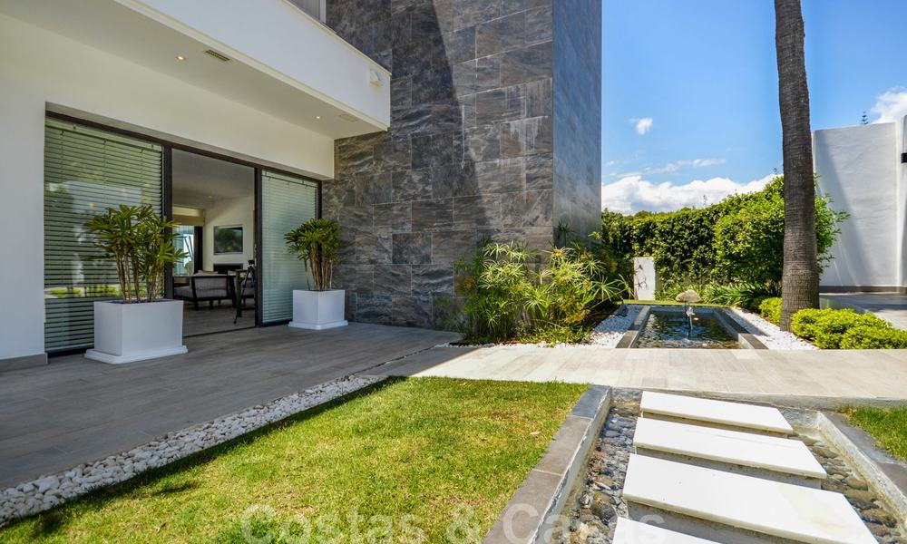 Modern luxury villa with panoramic sea views for sale in the prestigious Golden Mile of Marbella 21013