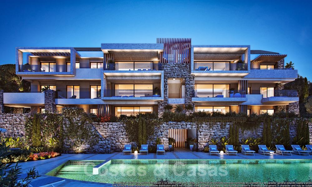 Opportunity! Last units. Key ready. Splendid new apartments with amazing sea views for sale in a beautiful golf and lake resort, Benahavis - Marbella 21094
