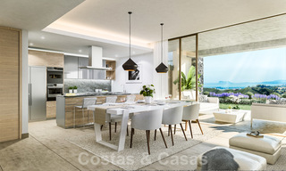 Opportunity! Last units. Key ready. Splendid new apartments with amazing sea views for sale in a beautiful golf and lake resort, Benahavis - Marbella 21096 