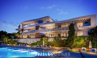 New luxury apartments with panoramic views for sale in a new amazing lake and golf resort in Benahavis - Marbella 21164 