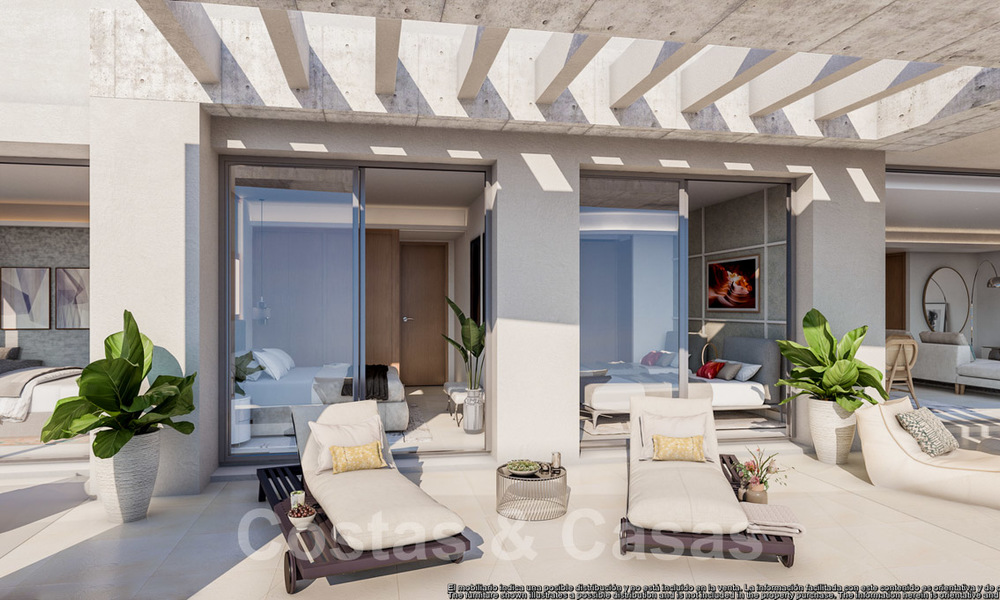 New luxury apartments with panoramic views for sale in a new amazing lake and golf resort in Benahavis - Marbella 21176