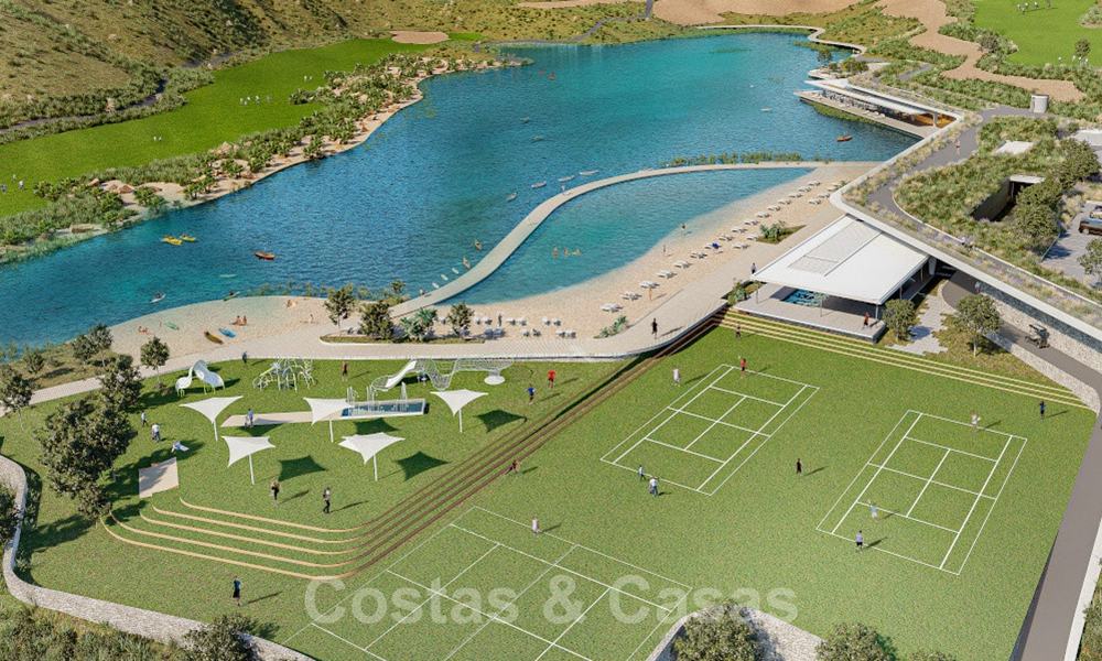 New luxury apartments with panoramic views for sale in a new amazing lake and golf resort in Benahavis - Marbella 28412
