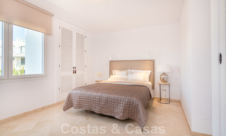Bright and spacious beach side townhouse on the New Golden Mile for sale, between Marbella and Estepona 21194 