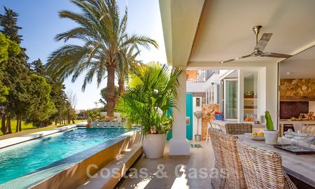 Gorgeous front line golf townhouse for sale, close to amenities and downtown San Pedro, Marbella 21233