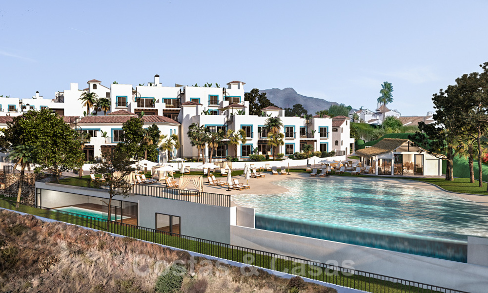 New apartments for sale in a unique Andalusian village complex, Benahavis - Marbella. Ready to move in 21456