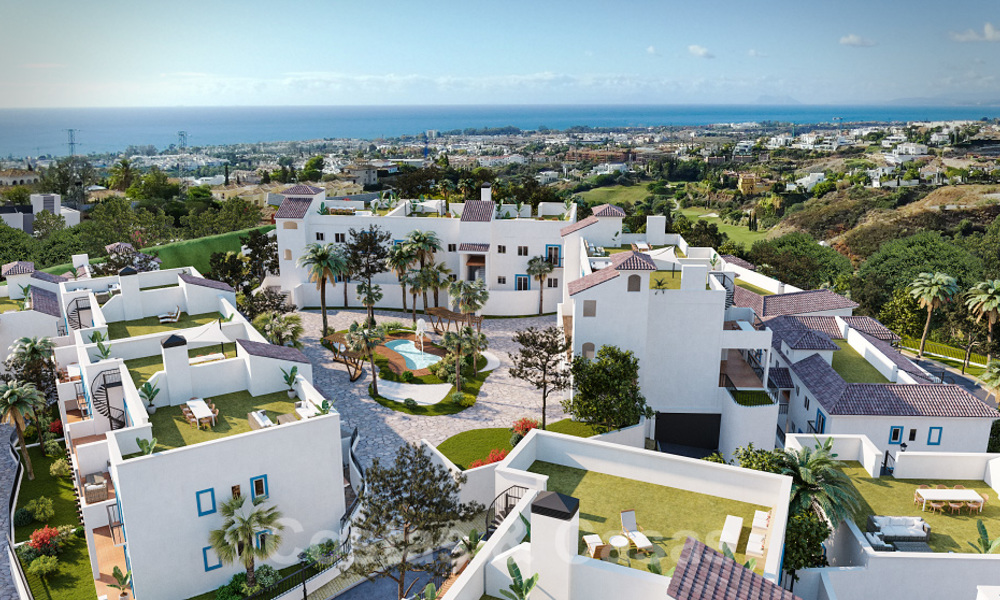 New apartments for sale in a unique Andalusian village complex, Benahavis - Marbella. Phase 1: ready to move in 21457
