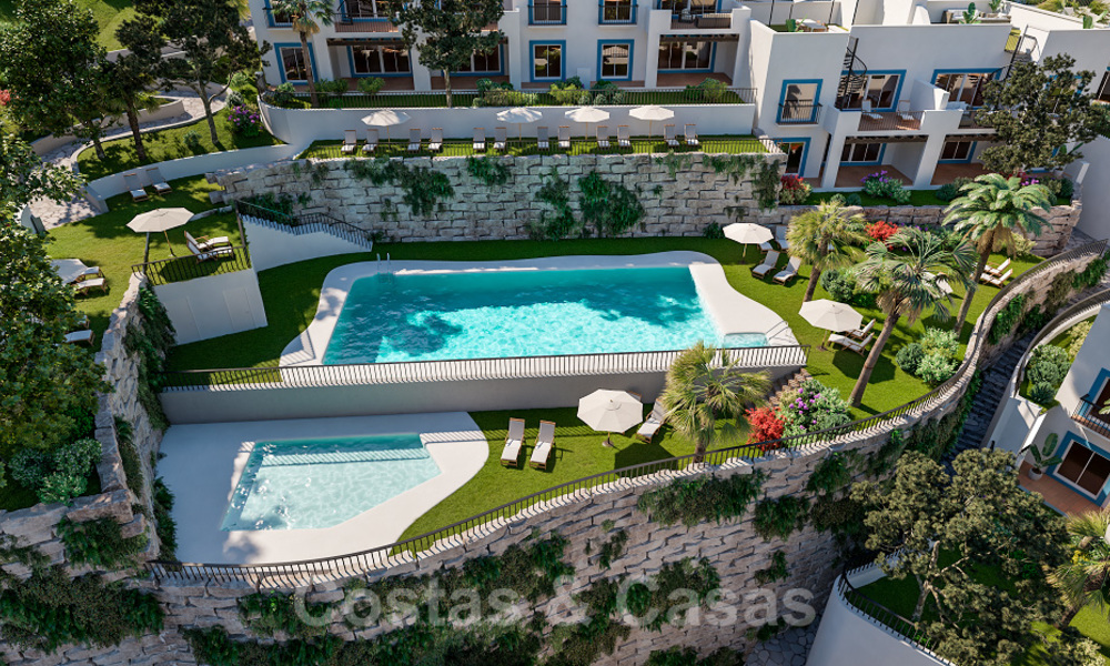New apartments for sale in a unique Andalusian village complex, Benahavis - Marbella. Ready to move in 21463