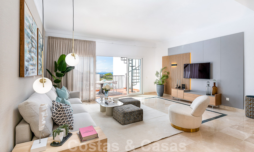 New apartments for sale in a unique Andalusian village complex, Benahavis - Marbella. Ready to move in 51405
