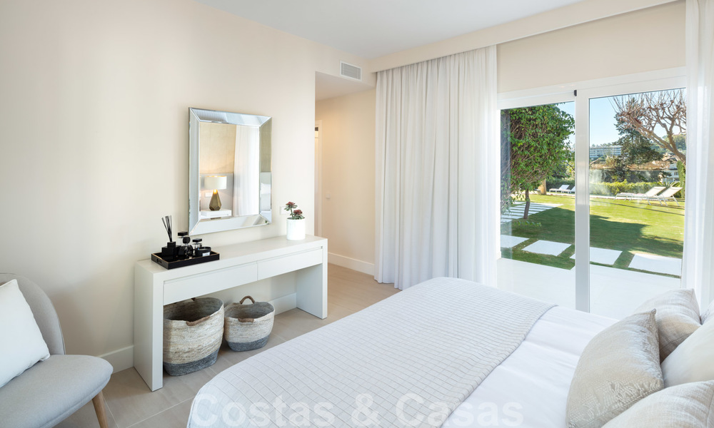 Majestic, completely renovated trendy Spanish villa for sale, frontline golf in Nueva Andalucia, Marbella 21346
