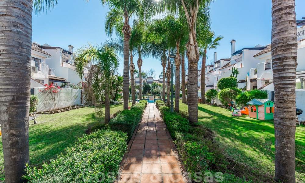 Spacious townhouse for sale, walking distance to amenities and Puerto Banus in Nueva Andalucia, Marbella 21492