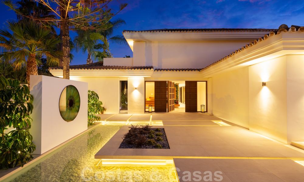 Exquisite modern-mediterranean luxury villa for sale, frontline golf in Nueva Andalucia, Marbella 21501