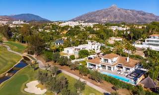 Exquisite modern-mediterranean luxury villa for sale, frontline golf in Nueva Andalucia, Marbella 21516 