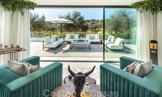 Exquisite modern-mediterranean luxury villa for sale, frontline golf in Nueva Andalucia, Marbella 21519 