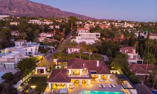 Exquisite modern-mediterranean luxury villa for sale, frontline golf in Nueva Andalucia, Marbella 21521 
