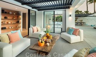 Exquisite modern-mediterranean luxury villa for sale, frontline golf in Nueva Andalucia, Marbella 21523 