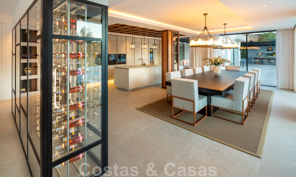 Exquisite modern-mediterranean luxury villa for sale, frontline golf in Nueva Andalucia, Marbella 21524