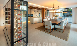 Exquisite modern-mediterranean luxury villa for sale, frontline golf in Nueva Andalucia, Marbella 21524 