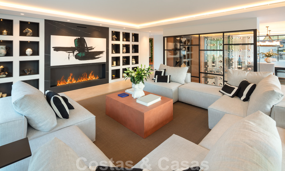 Exquisite modern-mediterranean luxury villa for sale, frontline golf in Nueva Andalucia, Marbella 21525