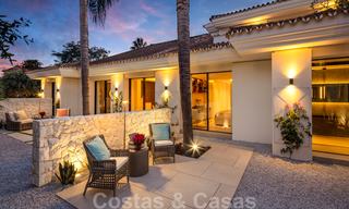 Exquisite modern-mediterranean luxury villa for sale, frontline golf in Nueva Andalucia, Marbella 21529 