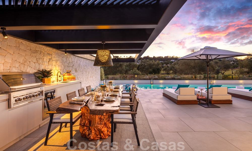 Exquisite modern-mediterranean luxury villa for sale, frontline golf in Nueva Andalucia, Marbella 21531