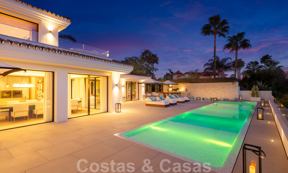 Exquisite modern-mediterranean luxury villa for sale, frontline golf in Nueva Andalucia, Marbella 21534