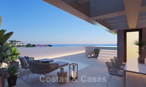 New modern luxury apartments with sea views for sale on the New Golden Mile between Marbella and Estepona 21540