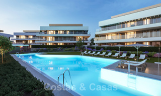 New modern luxury apartments with sea views for sale on the New Golden Mile between Marbella and Estepona 21544 
