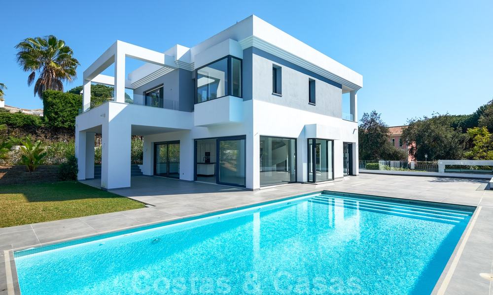 Exquisite new contemporary villa for sale, ready to move into, East Marbella 21767