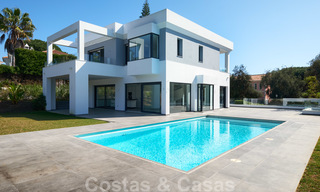 Exquisite new contemporary villa for sale, ready to move into, East Marbella 21768 