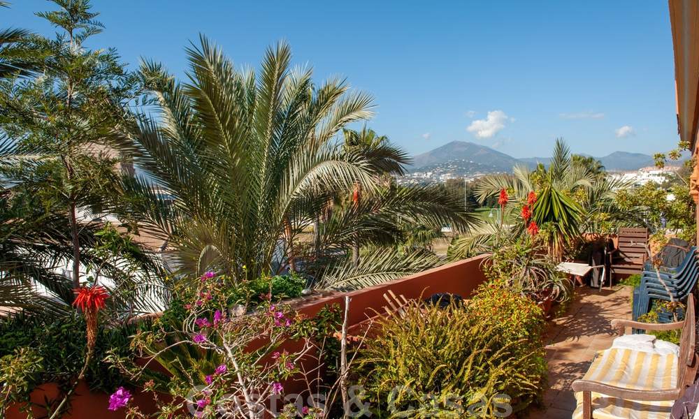 Penthouse for sale in an exclusive beachside urbanisation between Puerto Banus and San Pedro, Marbella 21749
