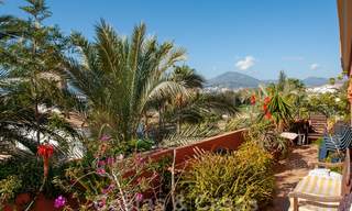 Penthouse for sale in an exclusive beachside urbanisation between Puerto Banus and San Pedro, Marbella 21749 