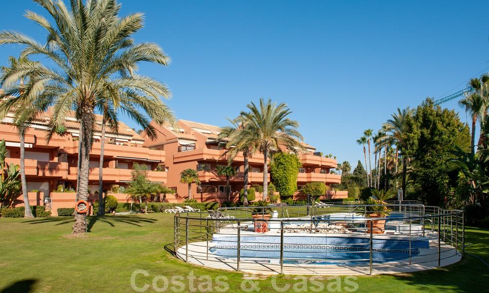 Penthouse for sale in an exclusive beachside urbanisation between Puerto Banus and San Pedro, Marbella 21758
