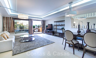 Stunning frontline beach luxury apartment for sale in an exclusive complex on the New Golden Mile, Estepona 21811 