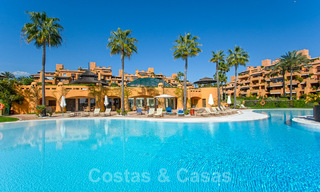 Stunning frontline beach luxury apartment for sale in an exclusive complex on the New Golden Mile, Estepona 21819 