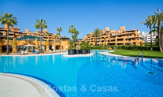 Stunning frontline beach luxury apartment for sale in an exclusive complex on the New Golden Mile, Estepona 21820 