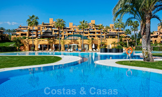 Stunning frontline beach luxury apartment for sale in an exclusive complex on the New Golden Mile, Estepona 21821 