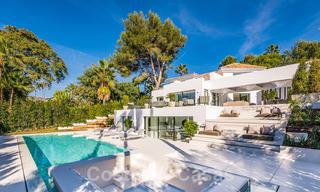 Very stylish contemporary luxury villa in the heart of the Golf Valley for sale, move-in ready - Nueva Andalucia, Marbella 21832 