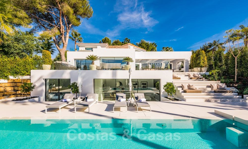 Very stylish contemporary luxury villa in the heart of the Golf Valley for sale, move-in ready - Nueva Andalucia, Marbella 21833