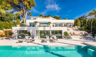 Very stylish contemporary luxury villa in the heart of the Golf Valley for sale, move-in ready - Nueva Andalucia, Marbella 21833 