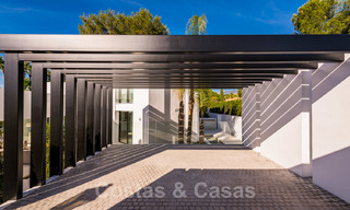 Very stylish contemporary luxury villa in the heart of the Golf Valley for sale, move-in ready - Nueva Andalucia, Marbella 21834 