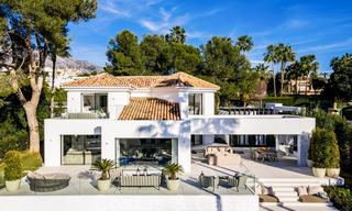 Very stylish contemporary luxury villa in the heart of the Golf Valley for sale, move-in ready - Nueva Andalucia, Marbella 21840 