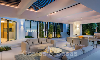 Very stylish contemporary luxury villa in the heart of the Golf Valley for sale, move-in ready - Nueva Andalucia, Marbella 21847 
