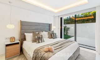 Very stylish contemporary luxury villa in the heart of the Golf Valley for sale, move-in ready - Nueva Andalucia, Marbella 21851 