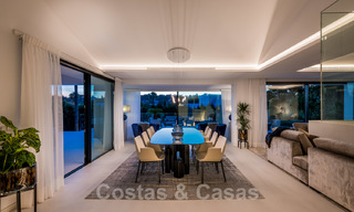 Very stylish contemporary luxury villa in the heart of the Golf Valley for sale, move-in ready - Nueva Andalucia, Marbella 21856 