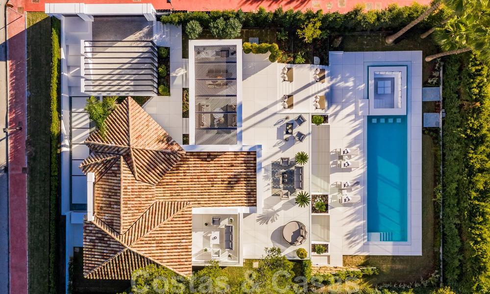 Very stylish contemporary luxury villa in the heart of the Golf Valley for sale, move-in ready - Nueva Andalucia, Marbella 21870