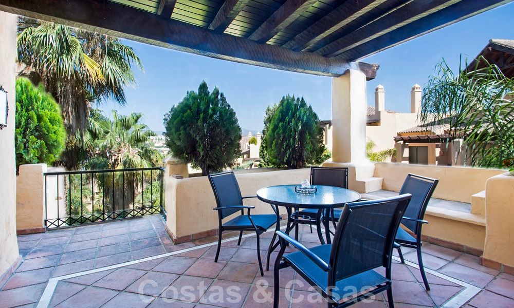 Attractive luxury penthouse for sale, priced to sell on the New Golden Mile between Marbella and Estepona 21897